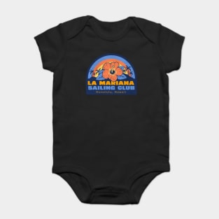 La Mariana Sailing Club Honolulu Hawaii Tiki Bar Hawaiin Vintage Collection Baby Bodysuit